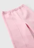 Girls Light Pink Wide Leg Joggers (1-7yrs) - 1 to 1 half years Image 2