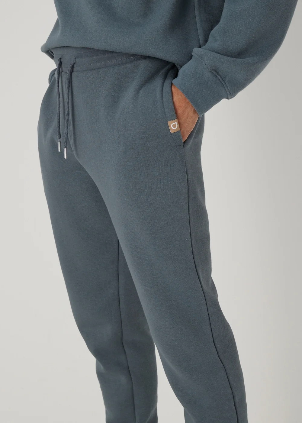 Grey Plain Joggers - Extra small Image 3