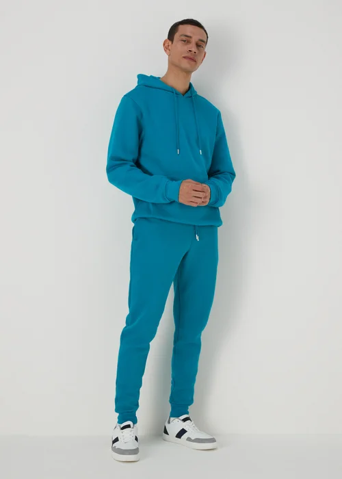 Teal Plain Joggers - XS Image 1
