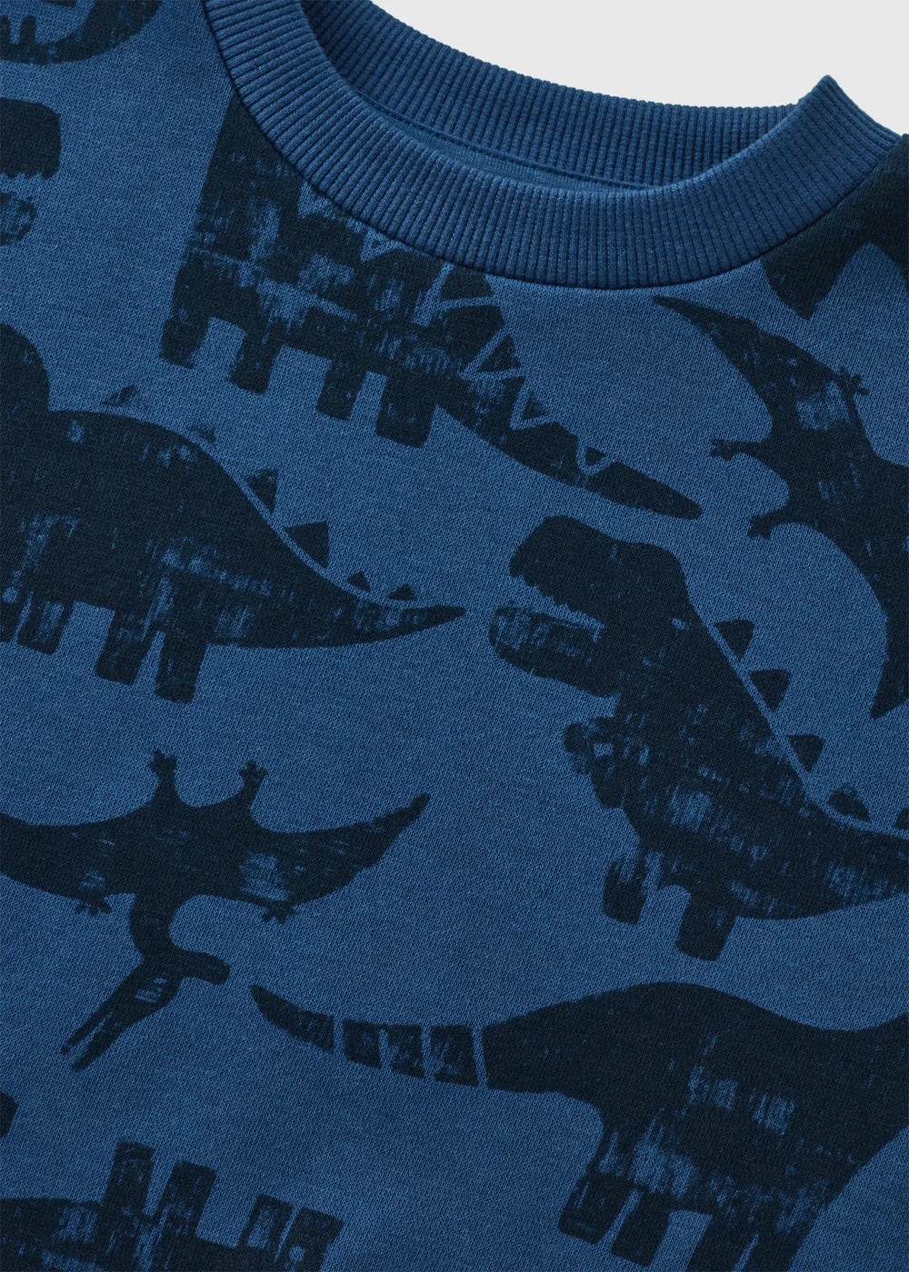 Boys Blue Dino Sweatshirt (1-7yrs) - 1-1.5 Yrs Image 2