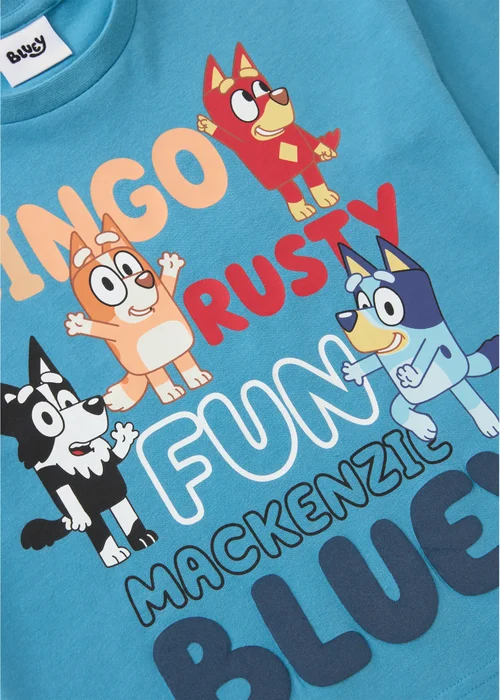 Bluey Boys Blue Best Friends Long Sleeve Top (1-7yrs) - 1-1.5 Yrs Image 2