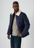 Navy Borg Puffer Jacket - S Image 1