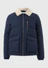 Navy Borg Puffer Jacket - S Image 4