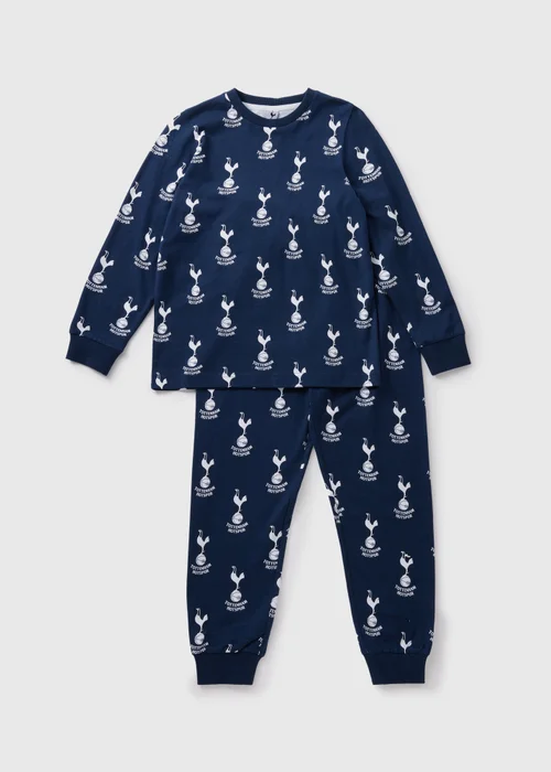 Boys Blue Tottenham Pyjama Set (4-12yrs) - Age 4 Years Image 1