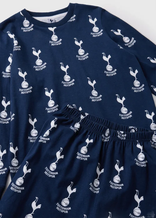 Boys Blue Tottenham Pyjama Set (4-12yrs) - Age 4 Years Image 2