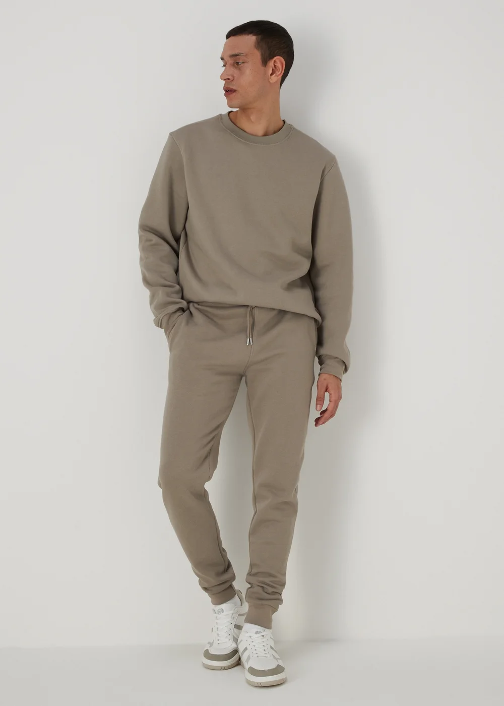 Stone Plain Joggers - Extra small Image 1
