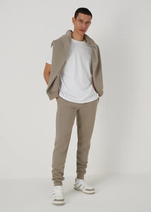Stone Plain Joggers - Extra small Image 4