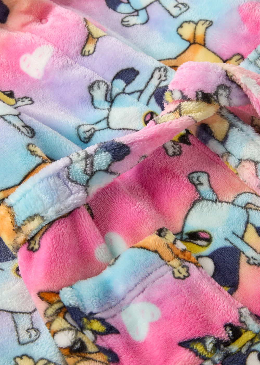 Bluey Multicolour Dressing Gown (1-7yrs) - 1 half year to 2 Image 2