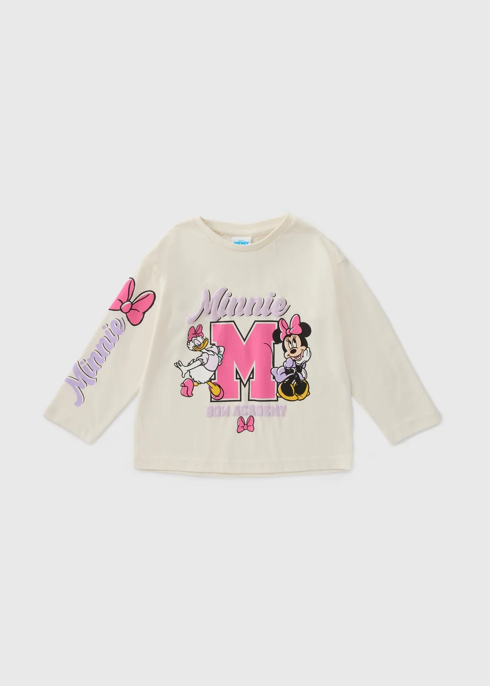 Disney Kids Cream Minnie Mouse Top (1-7yrs) - 1-1.5 Yrs Image 1