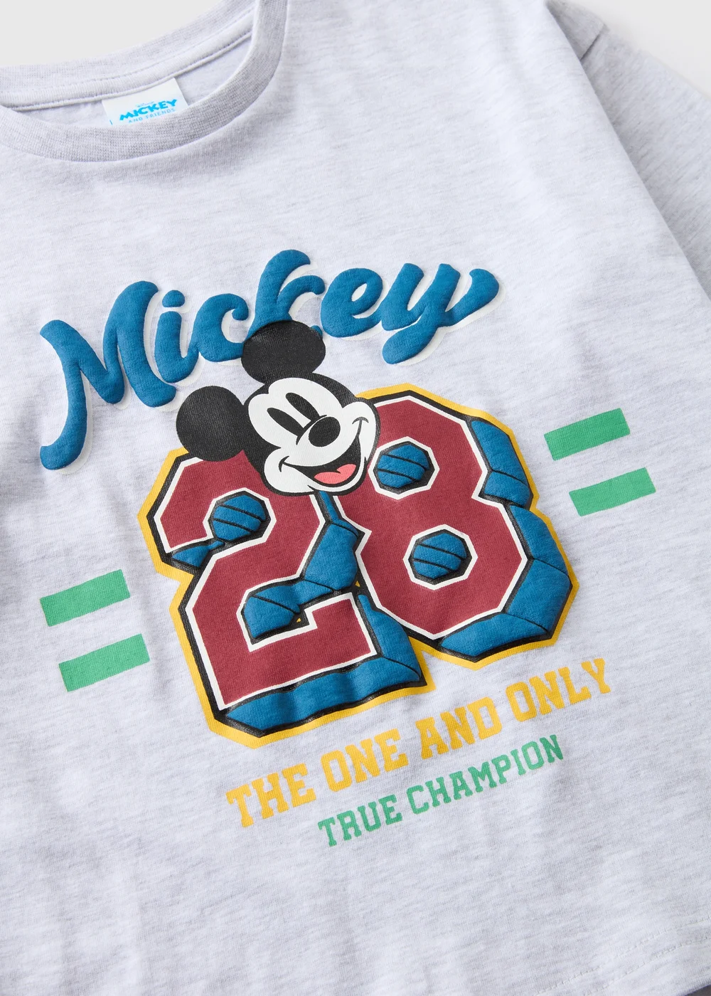 Disney Kids Grey Mickey Mouse T-Shirt (1-7yrs) - 1-1.5 Yrs Image 2