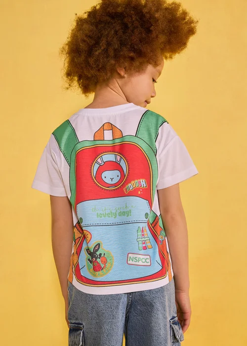 NSPCC Kids White Bing Childhood Day T Shirt (1-5yrs) - 1-1.5 Yrs Image 2