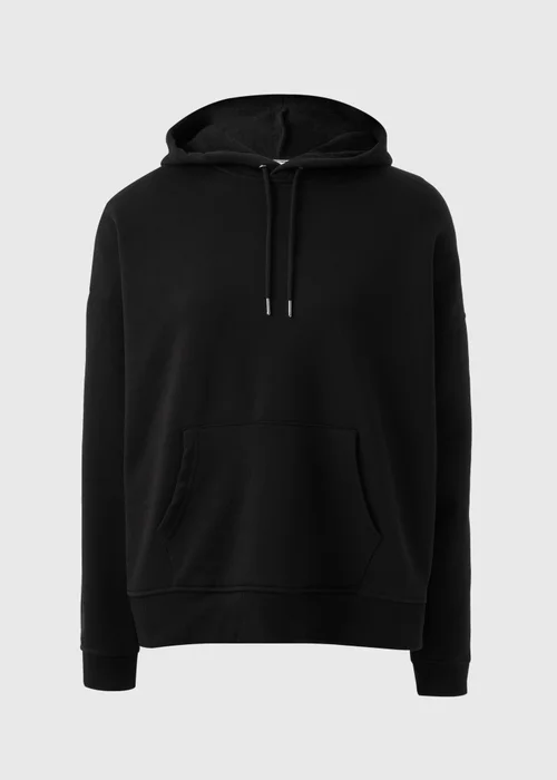 Black Basic Hoodie - S Image 4