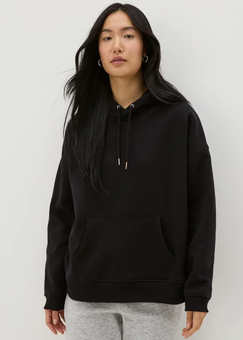Black Basic Hoodie - S Image 2
