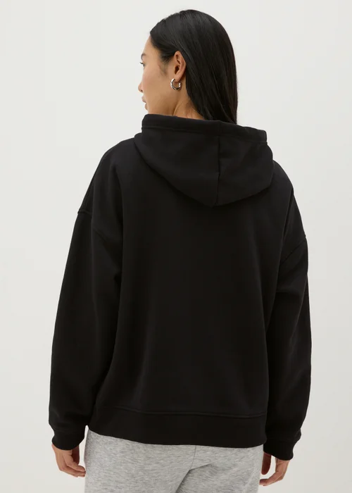 Black Basic Hoodie - S Image 3