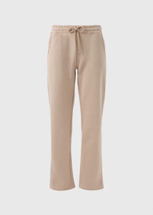 Beige Straight Jogging Bottoms - S Image 4