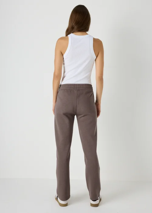 Brown Straight Jogging Bottoms - S Image 2