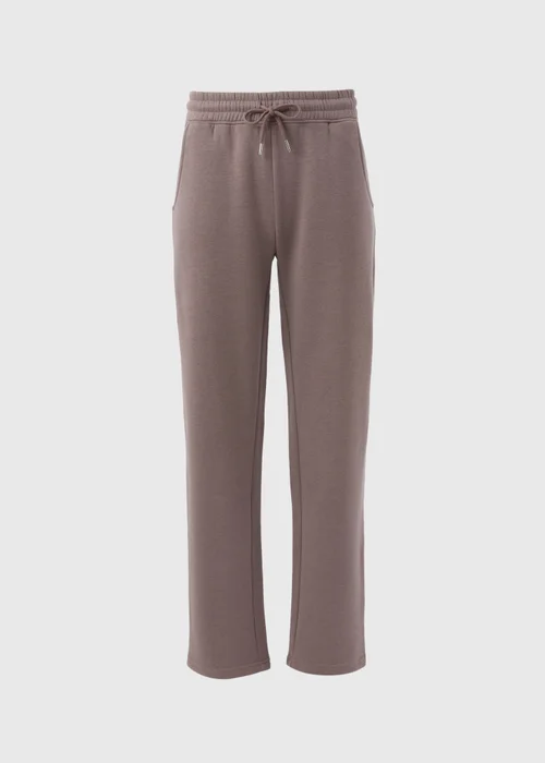 Brown Straight Jogging Bottoms - S Image 4