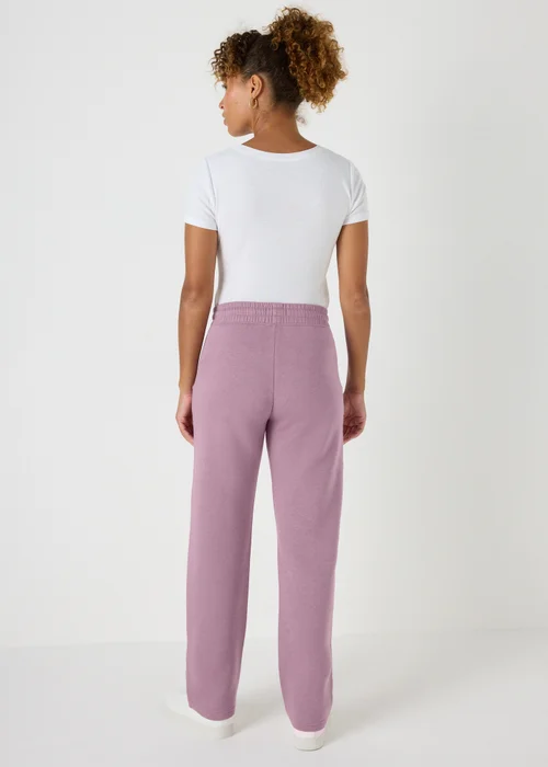 Purple Straight Jogging Bottoms - S Image 2