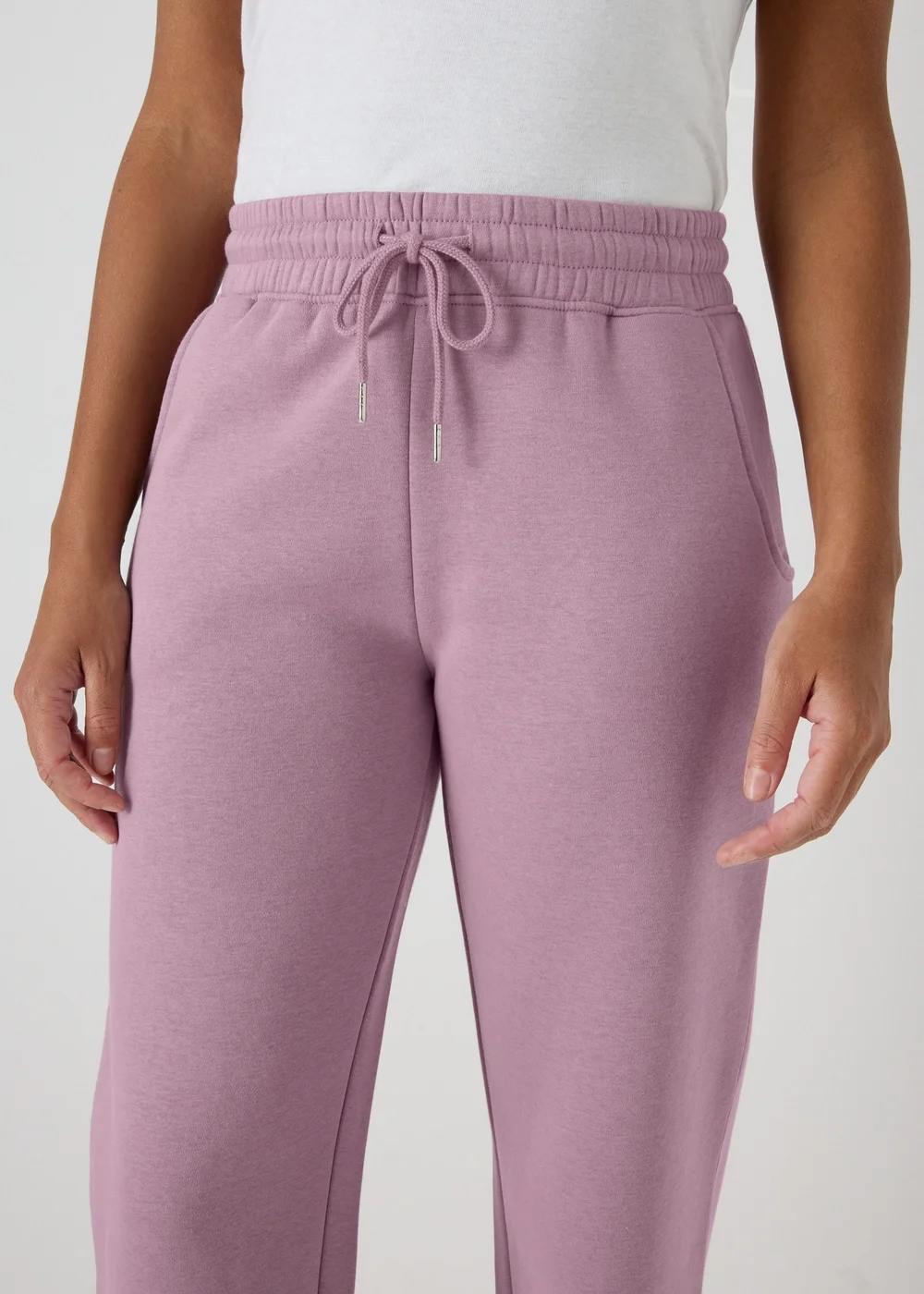 Purple Straight Jogging Bottoms - S Image 3