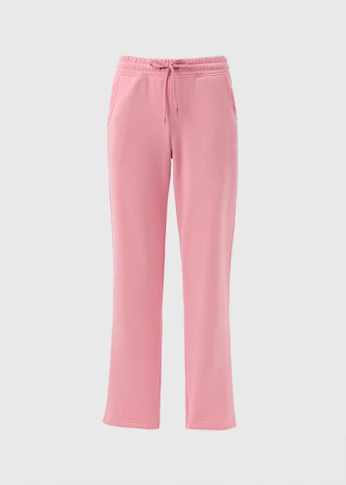 Pink Straight Jogging Bottoms - Small Image 4