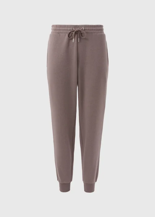 Brown Tapered Jogging Bottoms - S Image 4