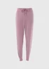 Purple Tapered Leg Jogging Bottoms - Small Image 4