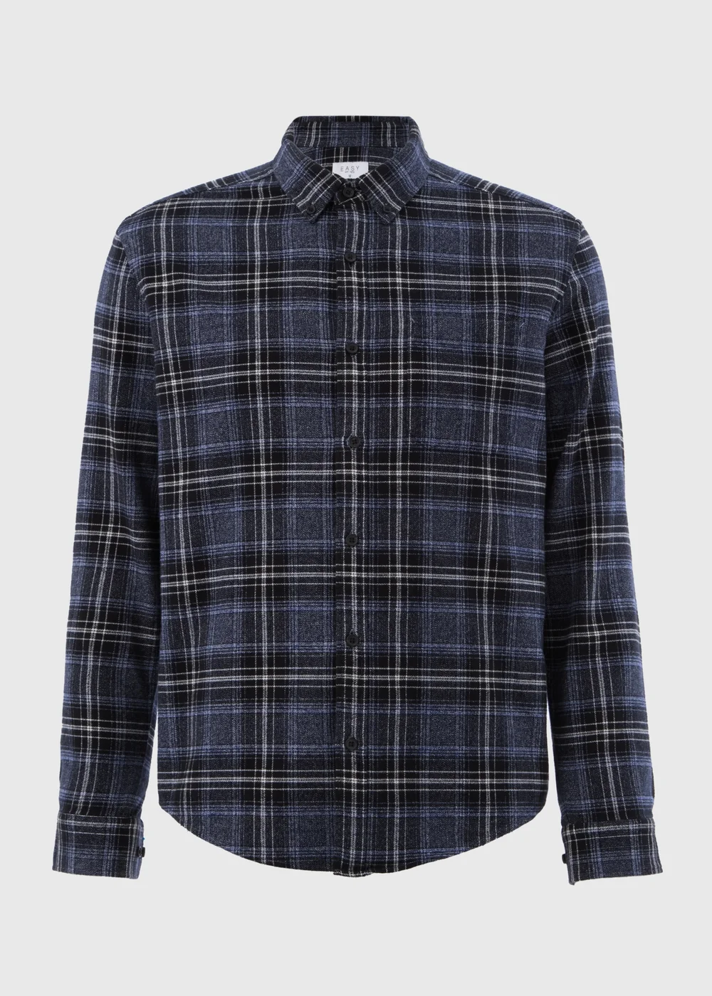 Lincoln Blue Grindle Check Shirt - S Image 4