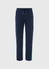 Navy Tapered Jogging Bottoms - Small Image 3