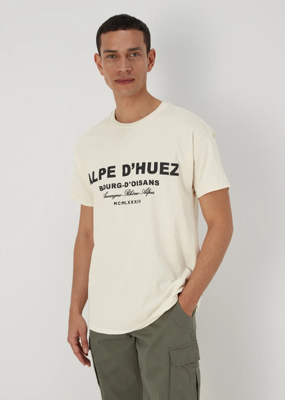 Natural Alpe D' Huez T-Shirt - S Image 1