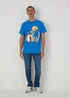 Bright Sapphire Manifest Happiness T-Shirt - S Image 4