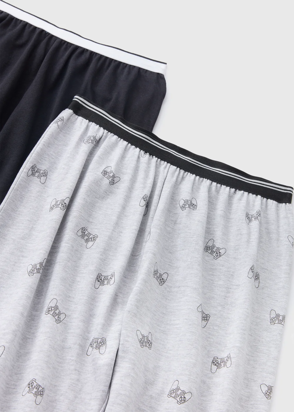 2 Pack Multicolour Gamer Pyjama Bottoms (10-12yrs) - Age 7 Years Image 2