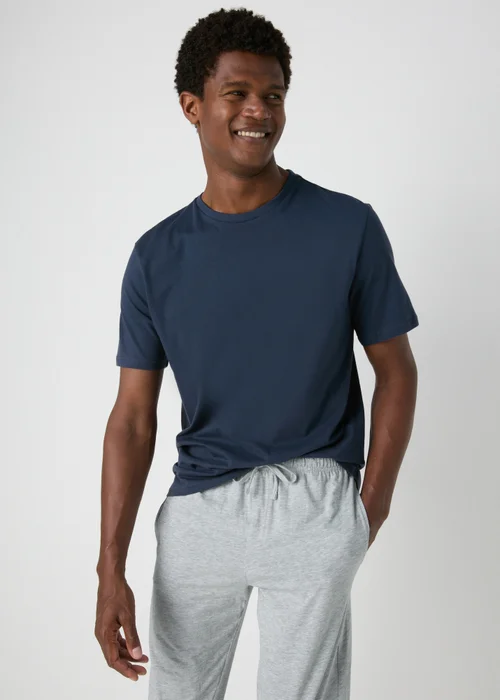 Navy Basic Pyjama Set - Extra small Image 1