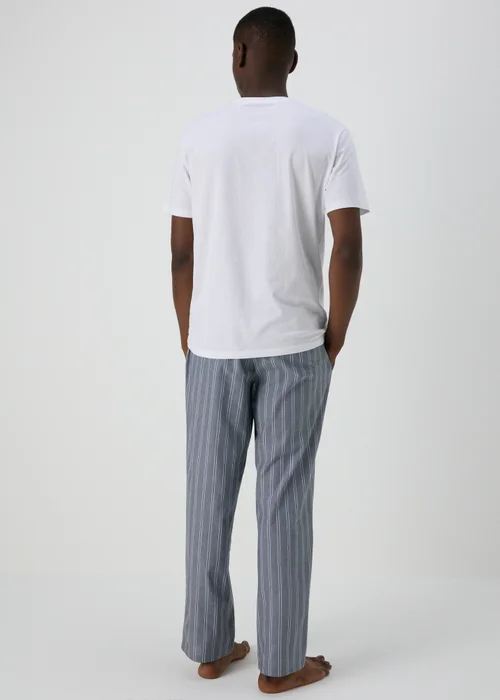 Grey Stripe Pyjama Bottoms - Extra small Image 2