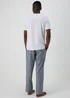 Grey Stripe Pyjama Bottoms - Extra small Image 2