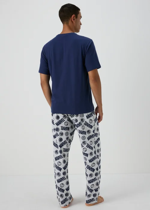 Navy Marvel Pyjama Set - Extra small Image 2