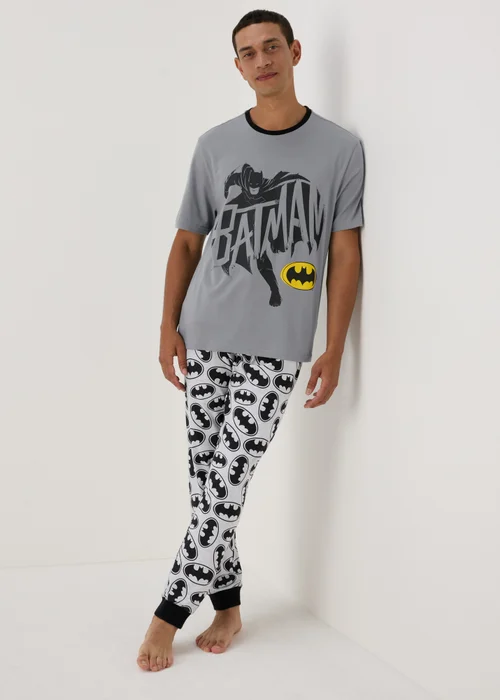 Grey Batman Pyjama Set - Extra small Image 1