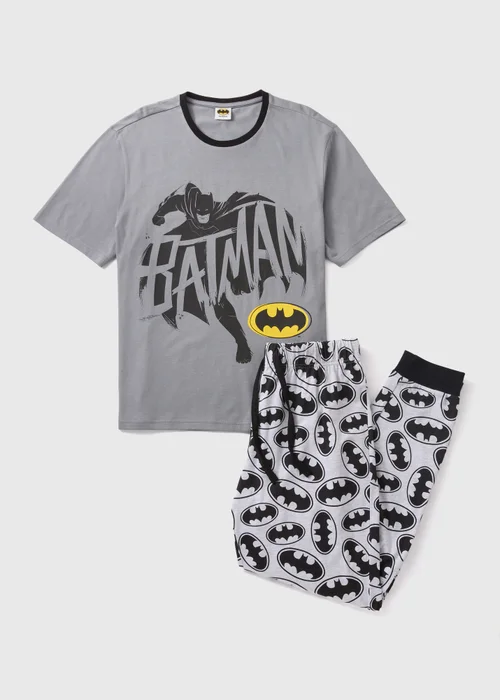 Grey Batman Pyjama Set - Extra small Image 3