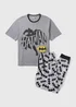 Grey Batman Pyjama Set - Extra small Image 3