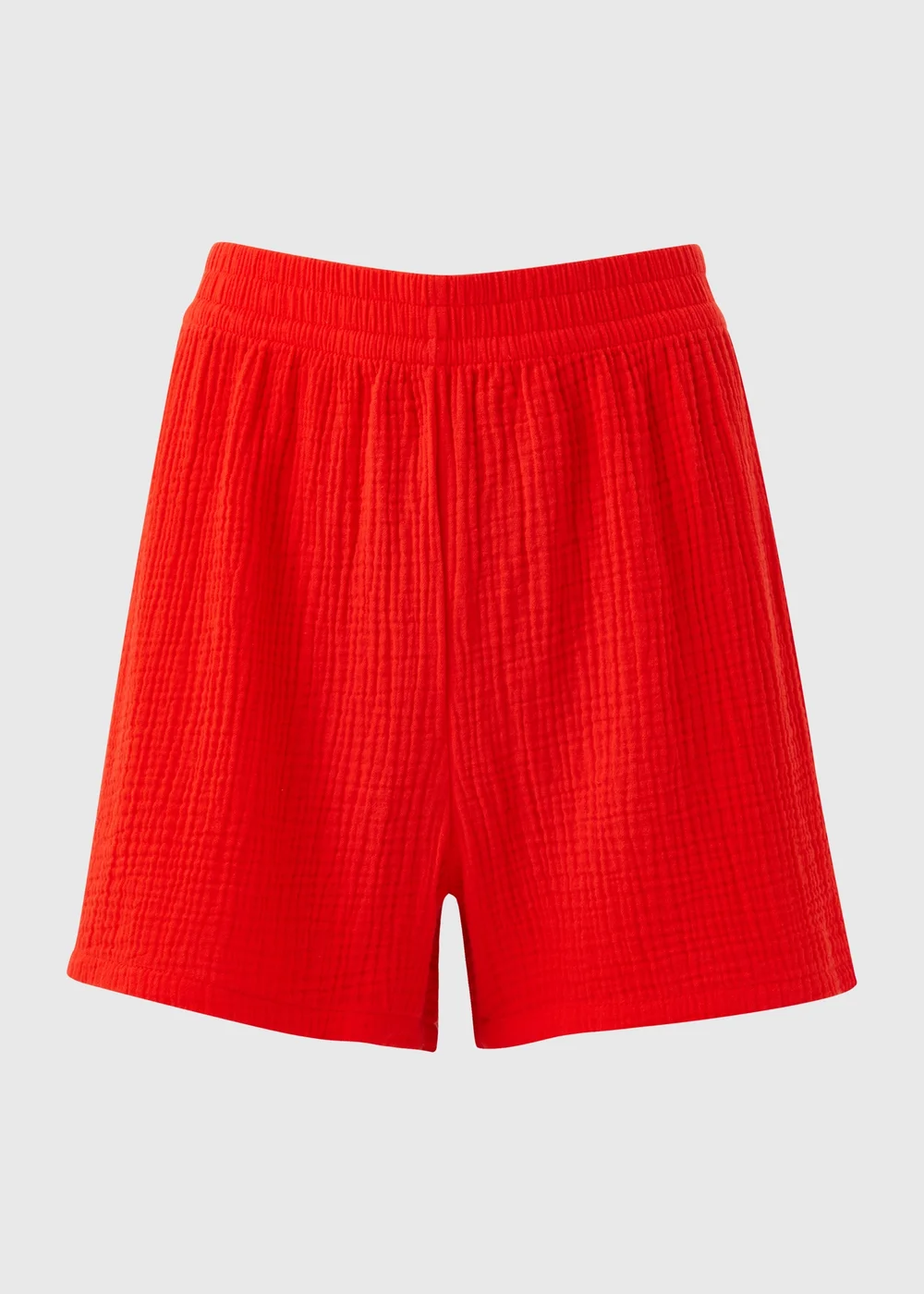 Red Double Cloth Shorts - Extra small Image 4