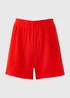 Red Double Cloth Shorts - Extra small Image 4
