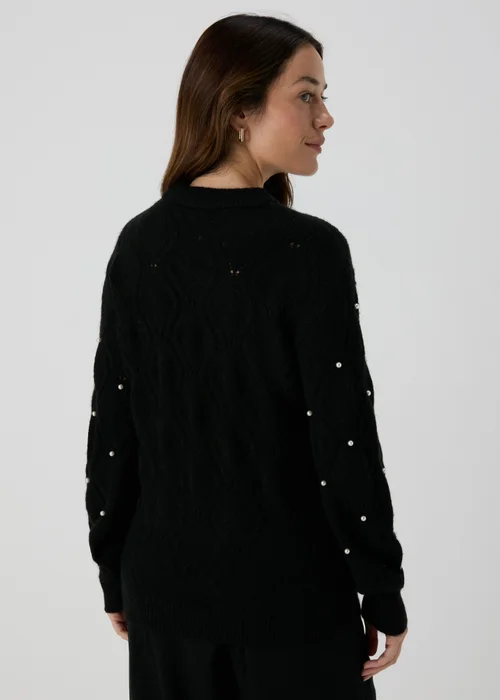 Black Pearl Embellished Jumper - XS Image 2