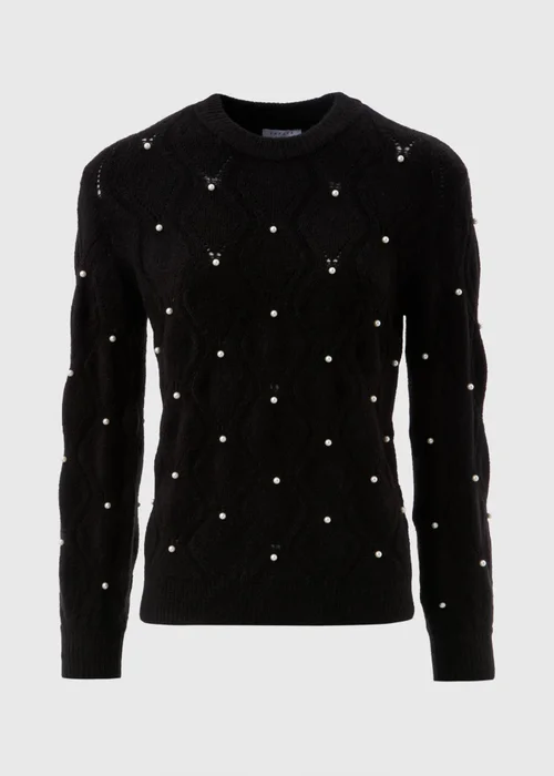 Black Pearl Embellished Jumper - XS Image 4