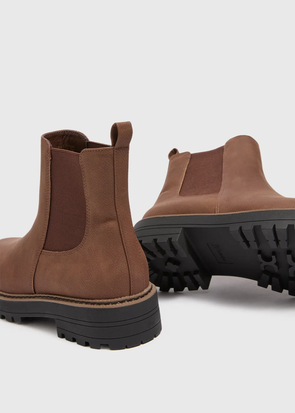 Soleflex Brown Chelsea Boots - Size 3 Image 2