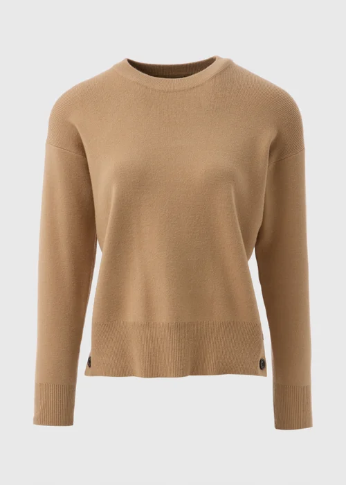 Et Vous Camel Button Jumper - S Image 4