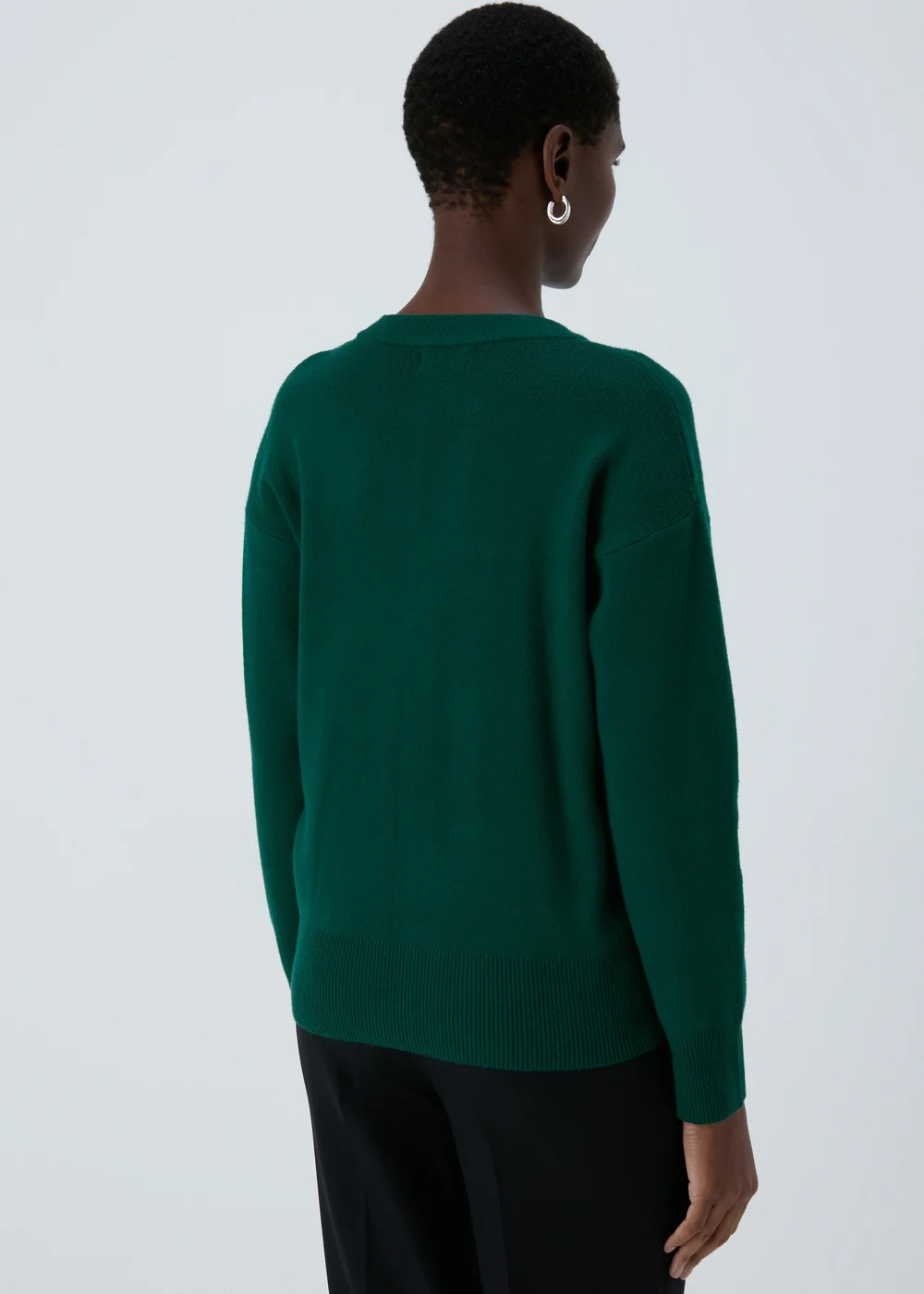 Et Vous Green Button Jumper - S Image 2