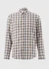 Stone Checked Shirt - S Image 4