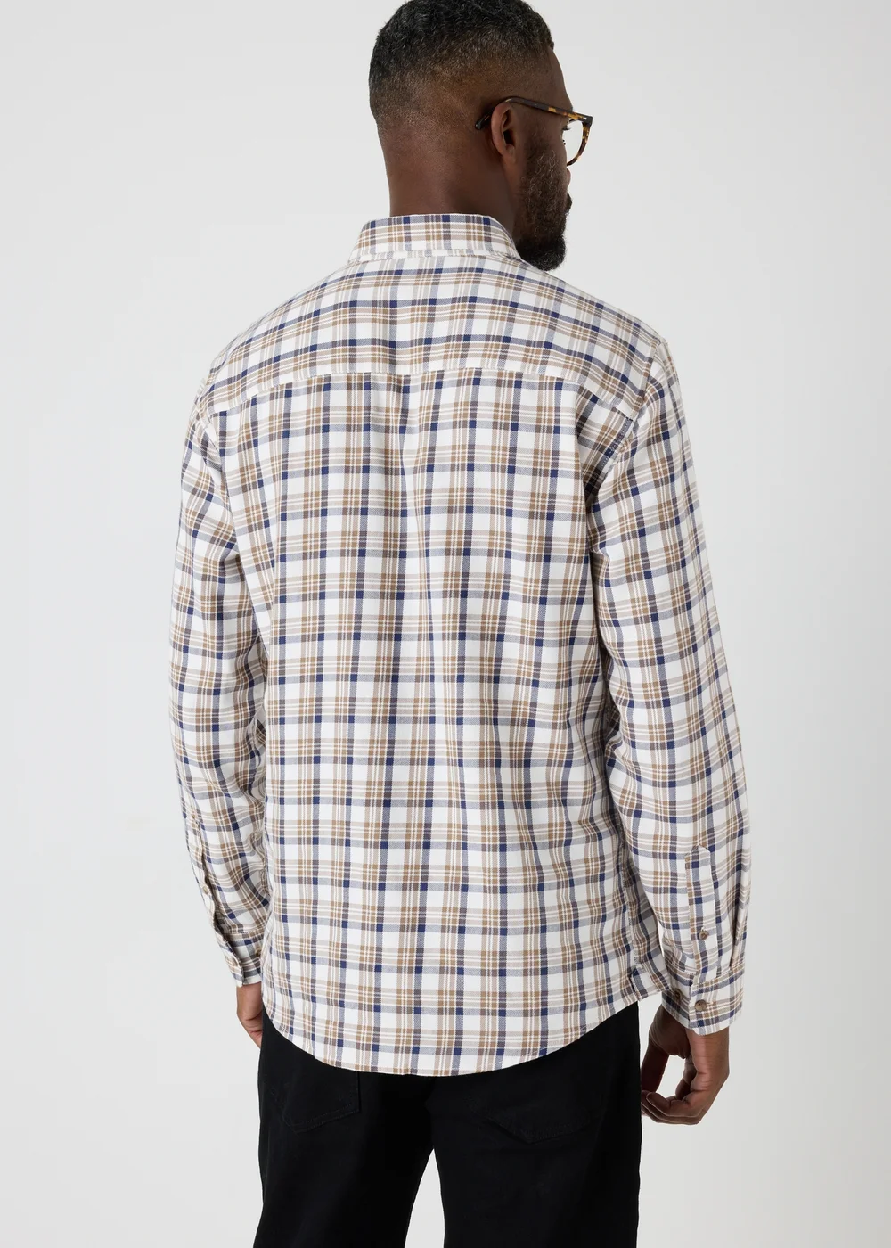 Stone Checked Shirt - S Image 2