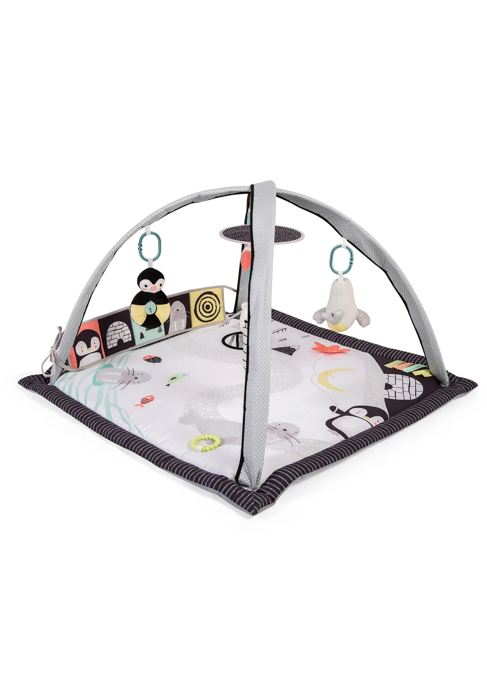 Red Kite Play Gym Arctic Dreams Padded (49cm x 79cm x 79cm) - One Size Image 1