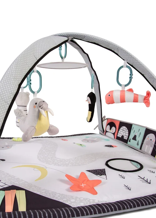 Red Kite Play Gym Arctic Dreams Padded (49cm x 79cm x 79cm) - One Size Image 4