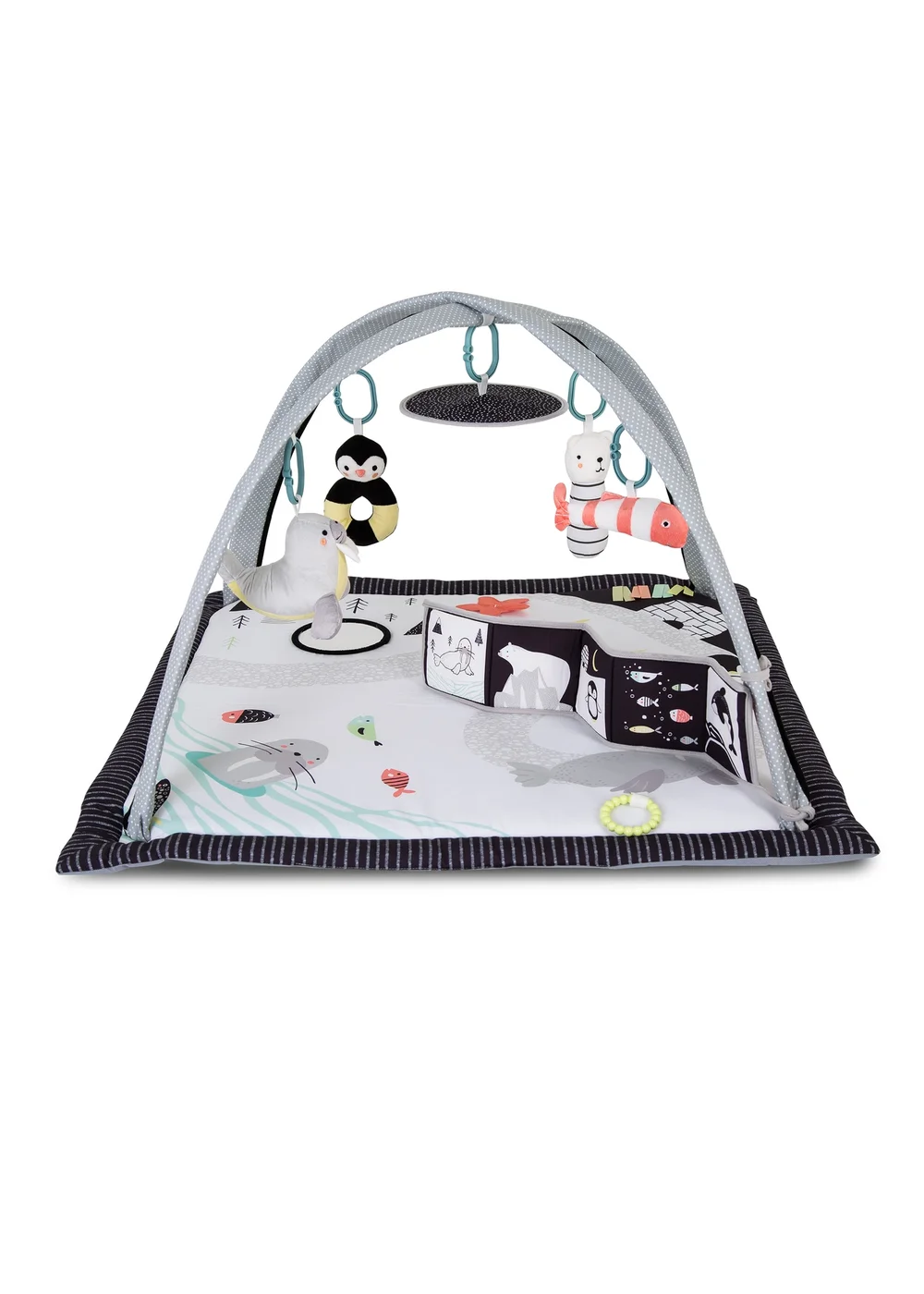Red Kite Play Gym Arctic Dreams Padded (49cm x 79cm x 79cm) - One Size Image 2